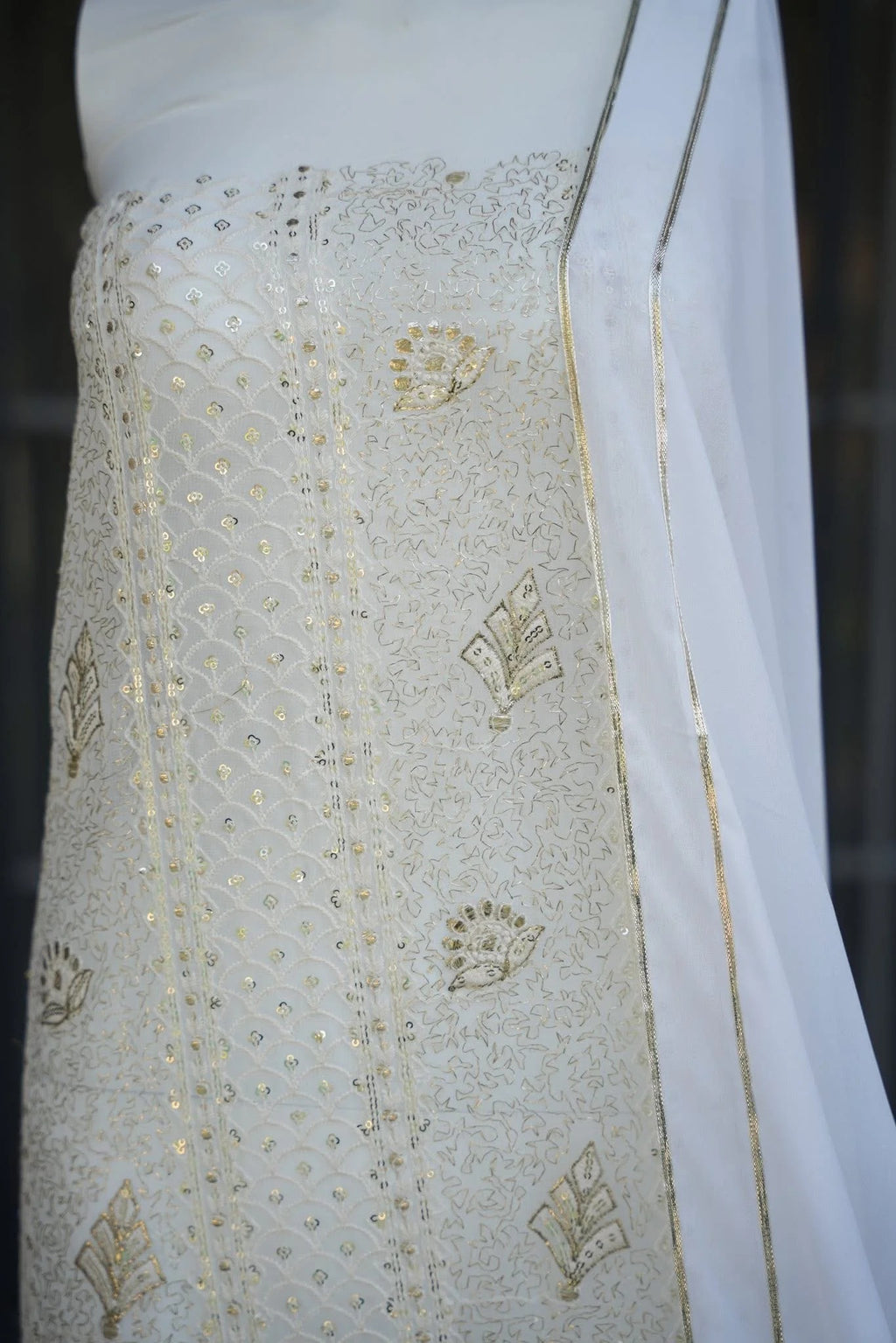 Sharvari Unstitched Suit Set