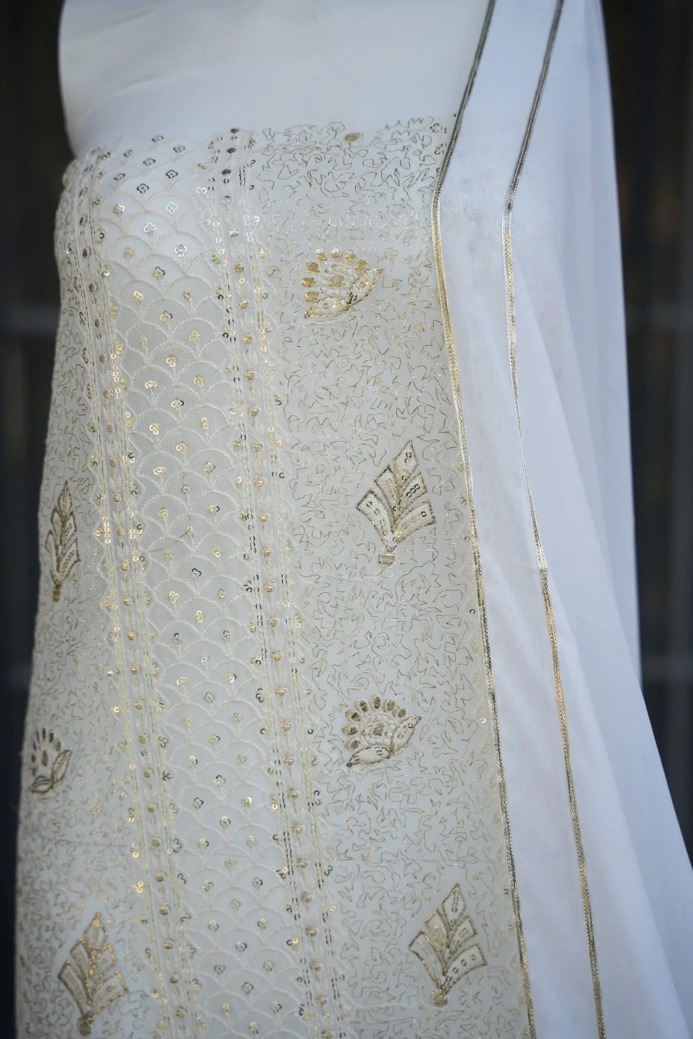 Sharvari Unstitched Suit Set