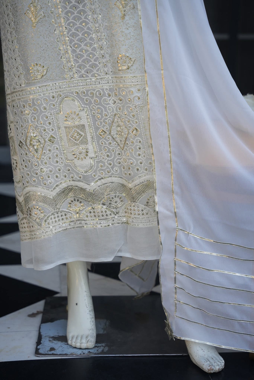 Sharvari Unstitched Suit Set