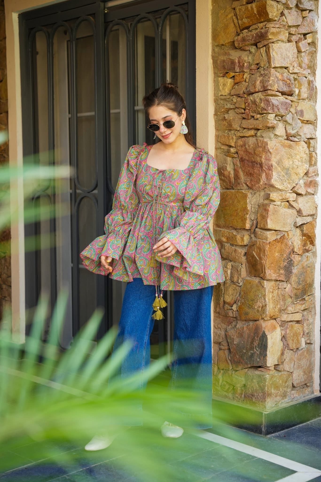 Desert Rose Cotton Top