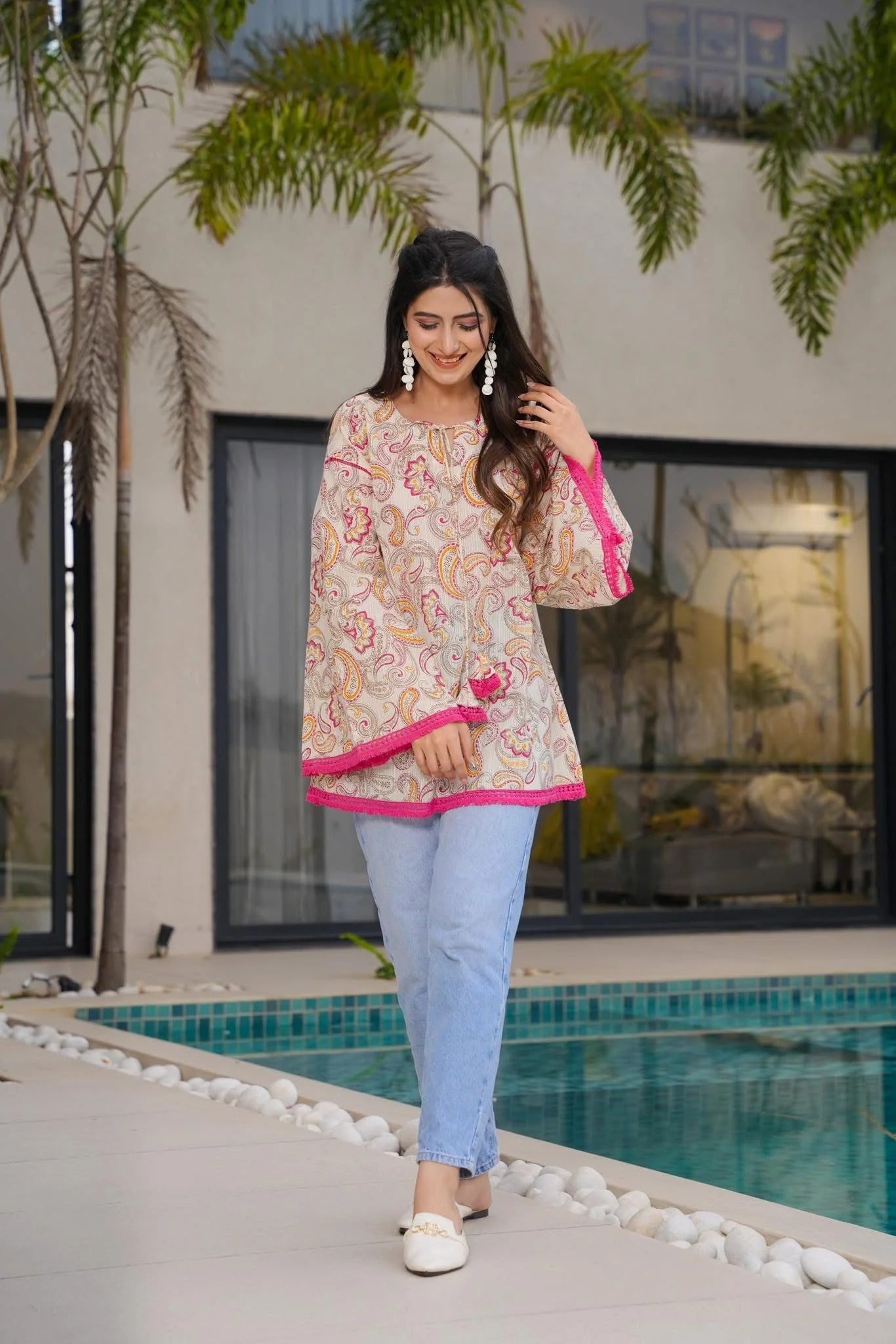 Fuchsia Heritage Cotton Top