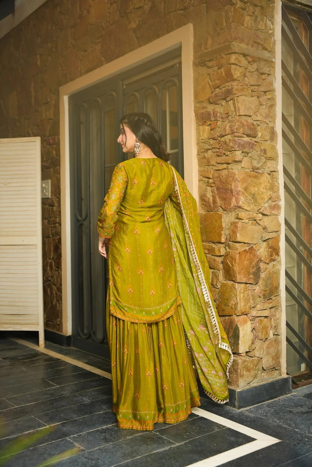 Haritaara Chinon Sharara Set