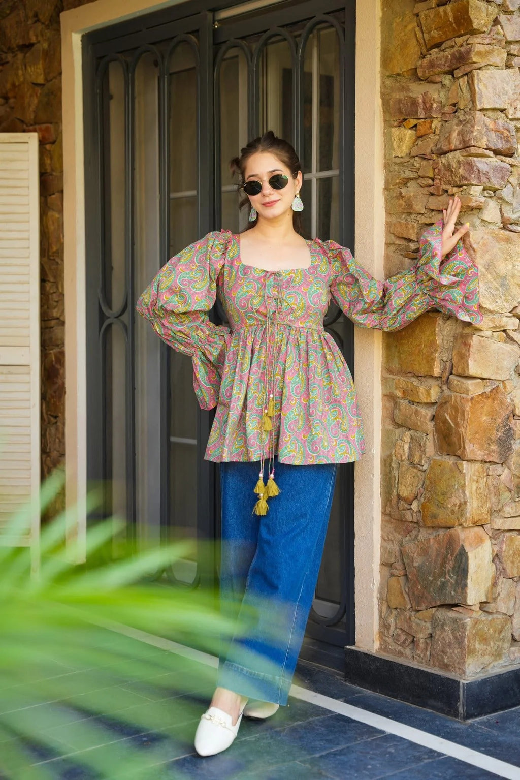 Desert Rose Cotton Top