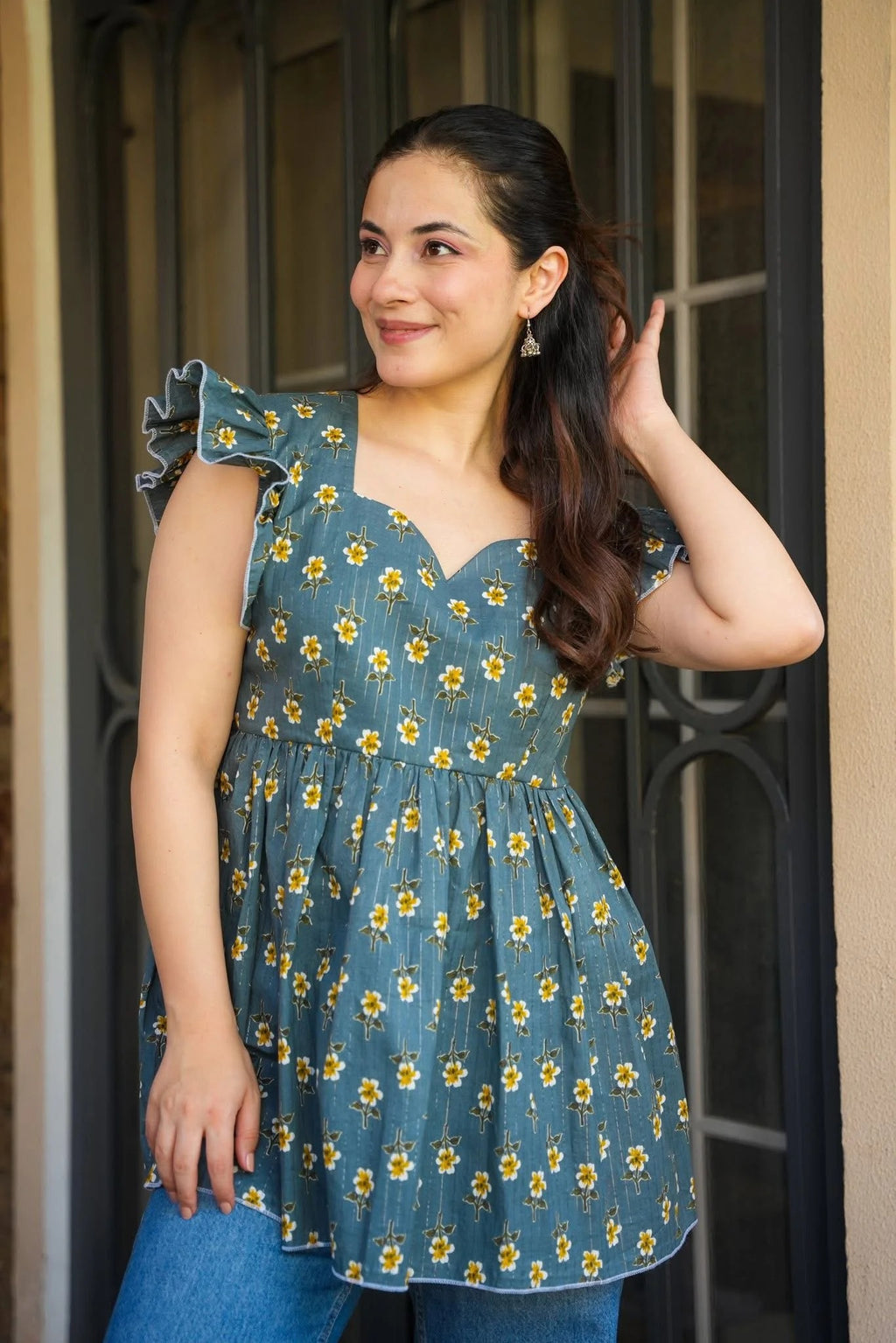 Willow Breeze Cotton Top