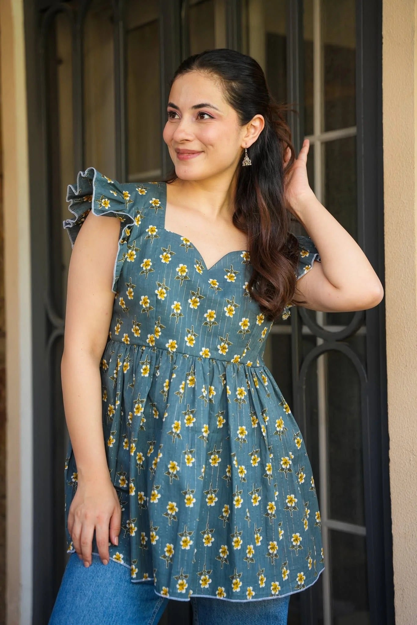 Willow Breeze Cotton Top