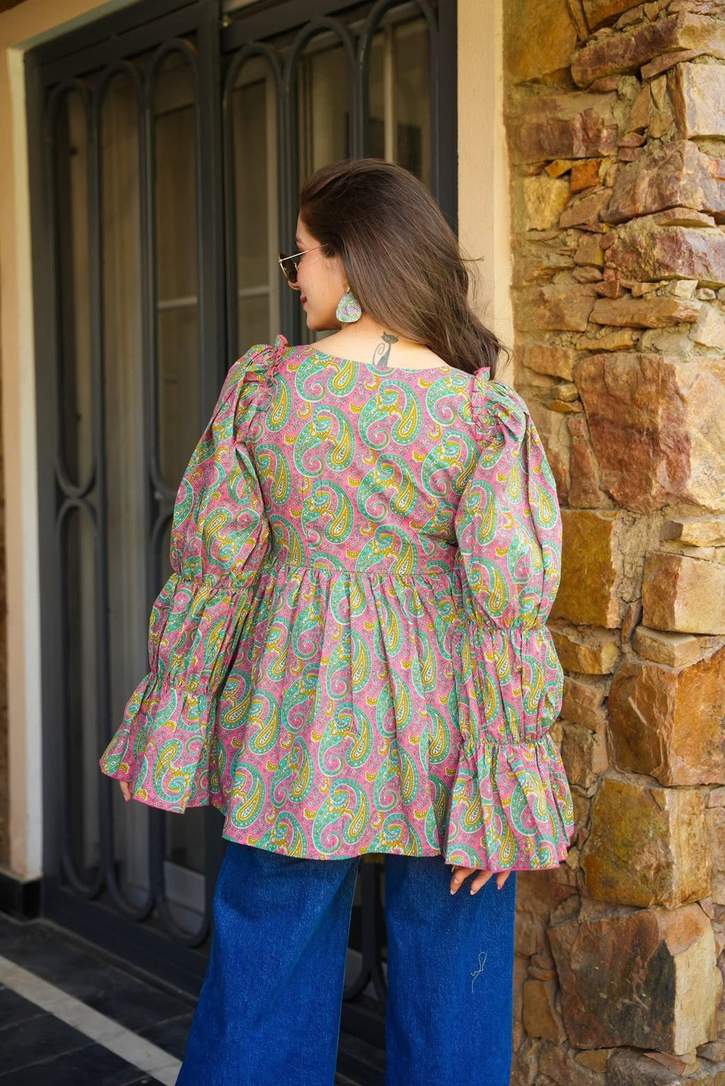 Desert Rose Cotton Top