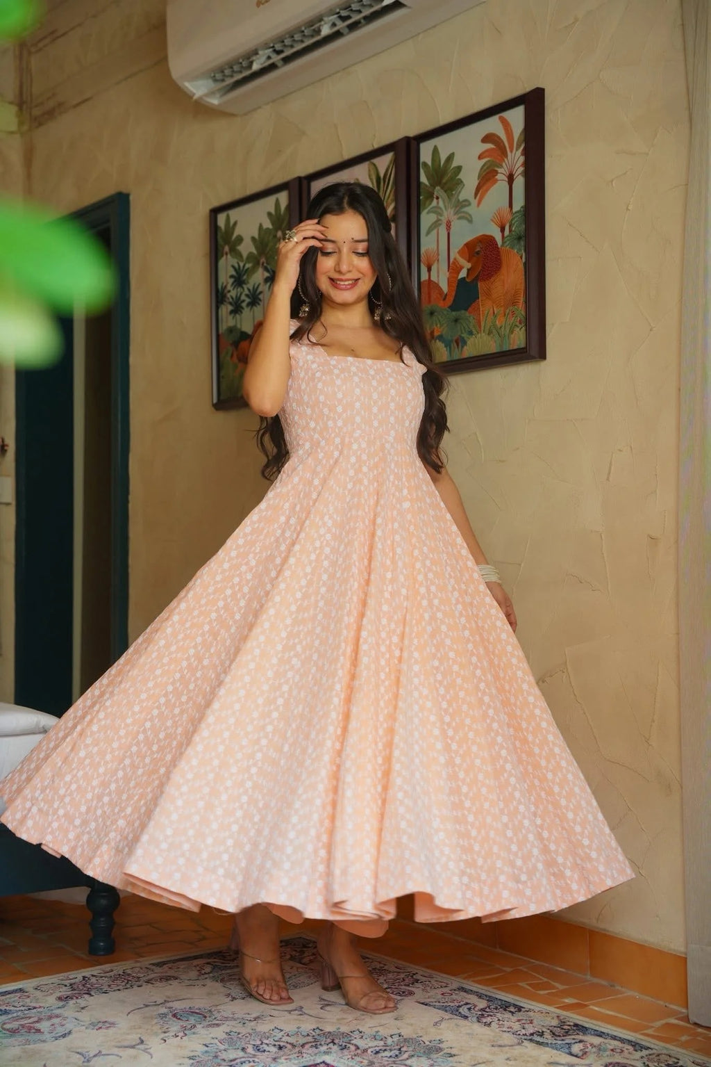 Dawn Glow Cotton Kurta Set