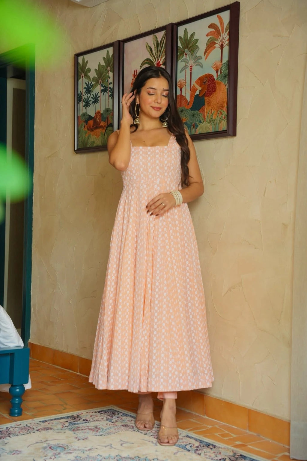 Dawn Glow Cotton Kurta Set