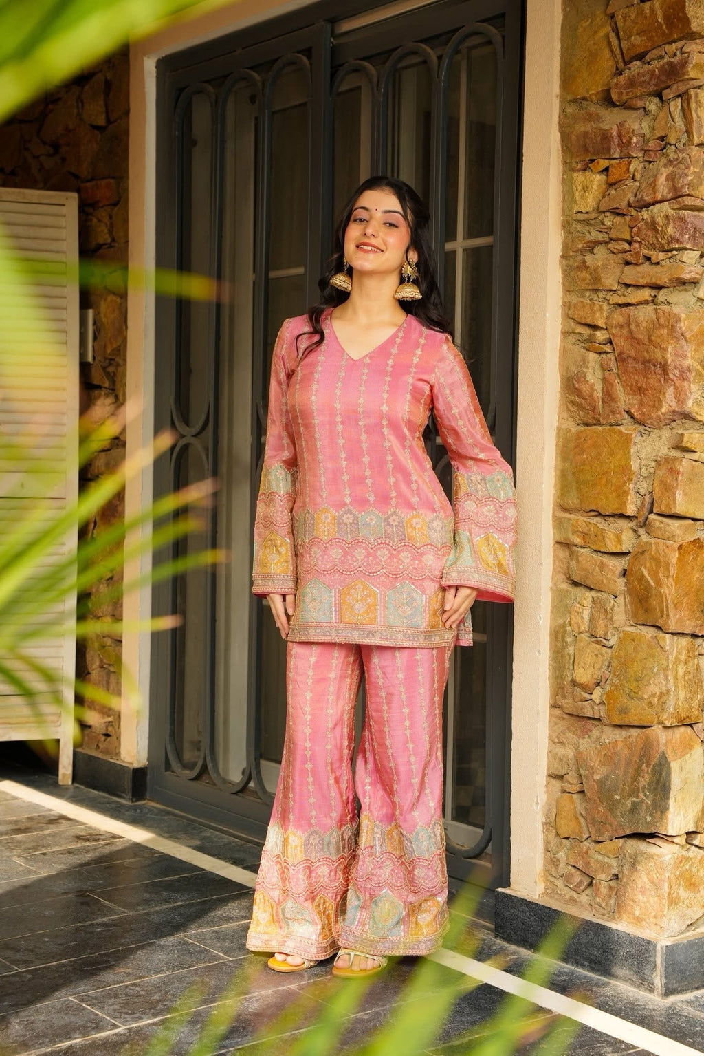 Pastel Parwana Kurta Set