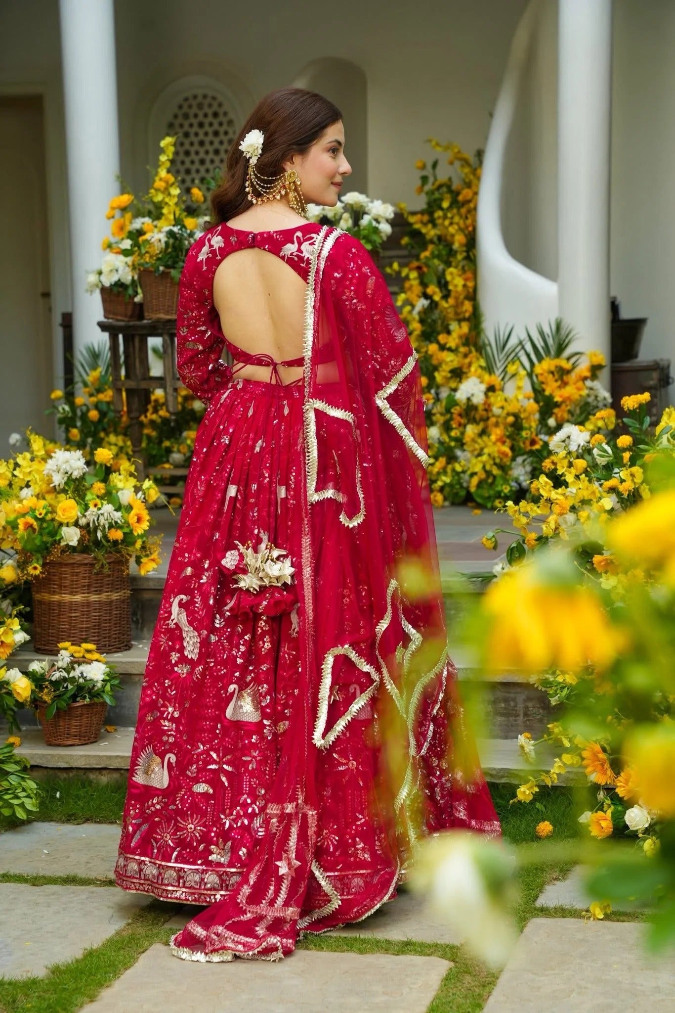 Jahanara Heavy Georgette Festive Lehenga Set