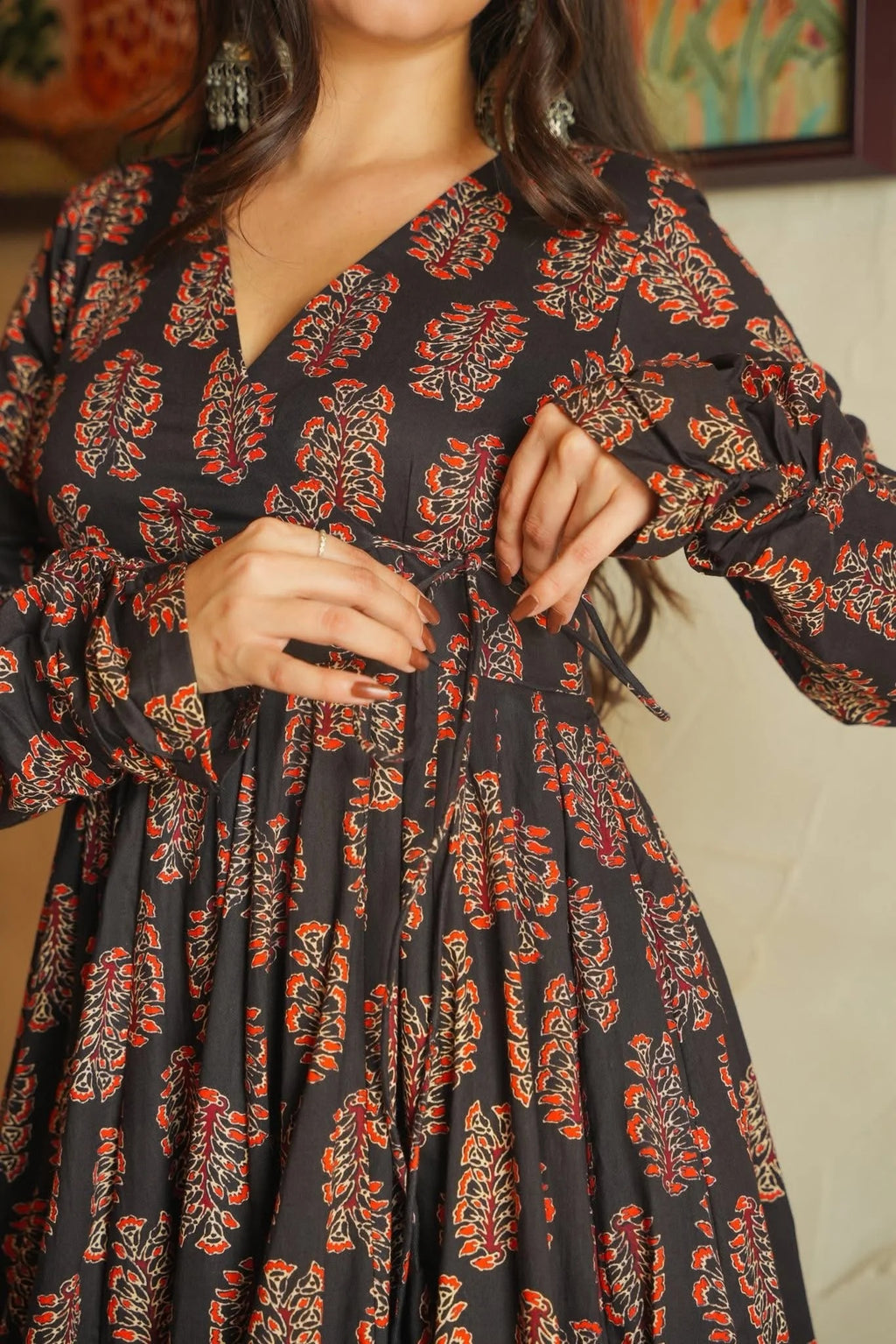 Jheel Naaz Angrakha Kurta Set