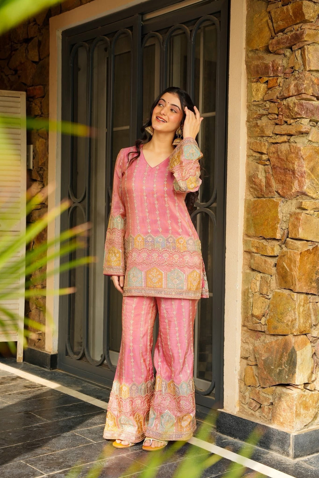 Pastel Parwana Kurta Set