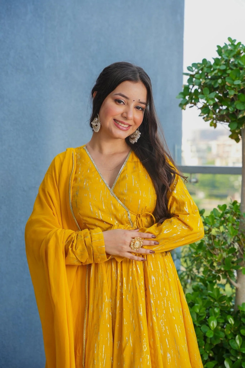 Rivaan Festive Wear Anarkali Suit Set