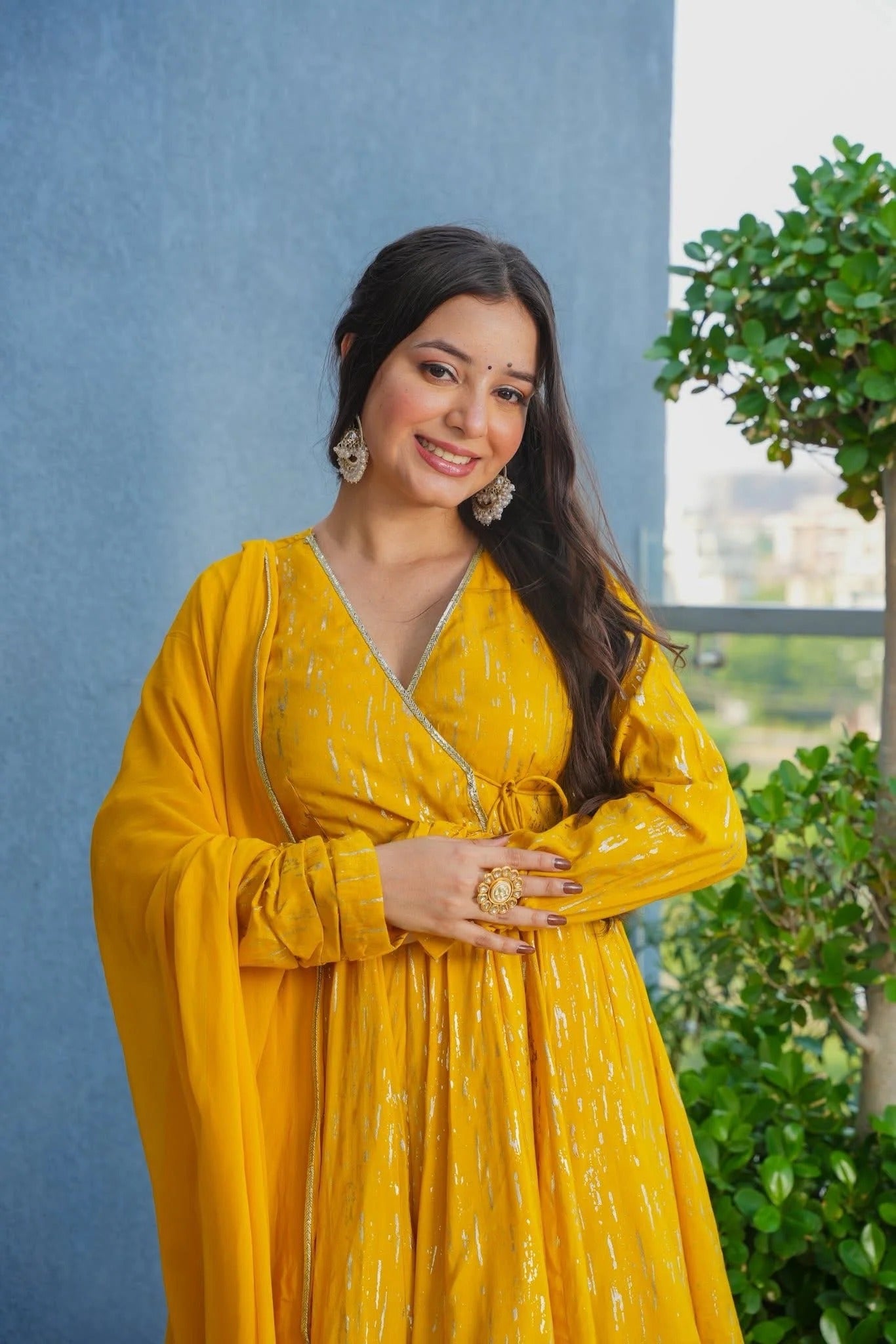 Rivaan Festive Wear Anarkali Suit Set