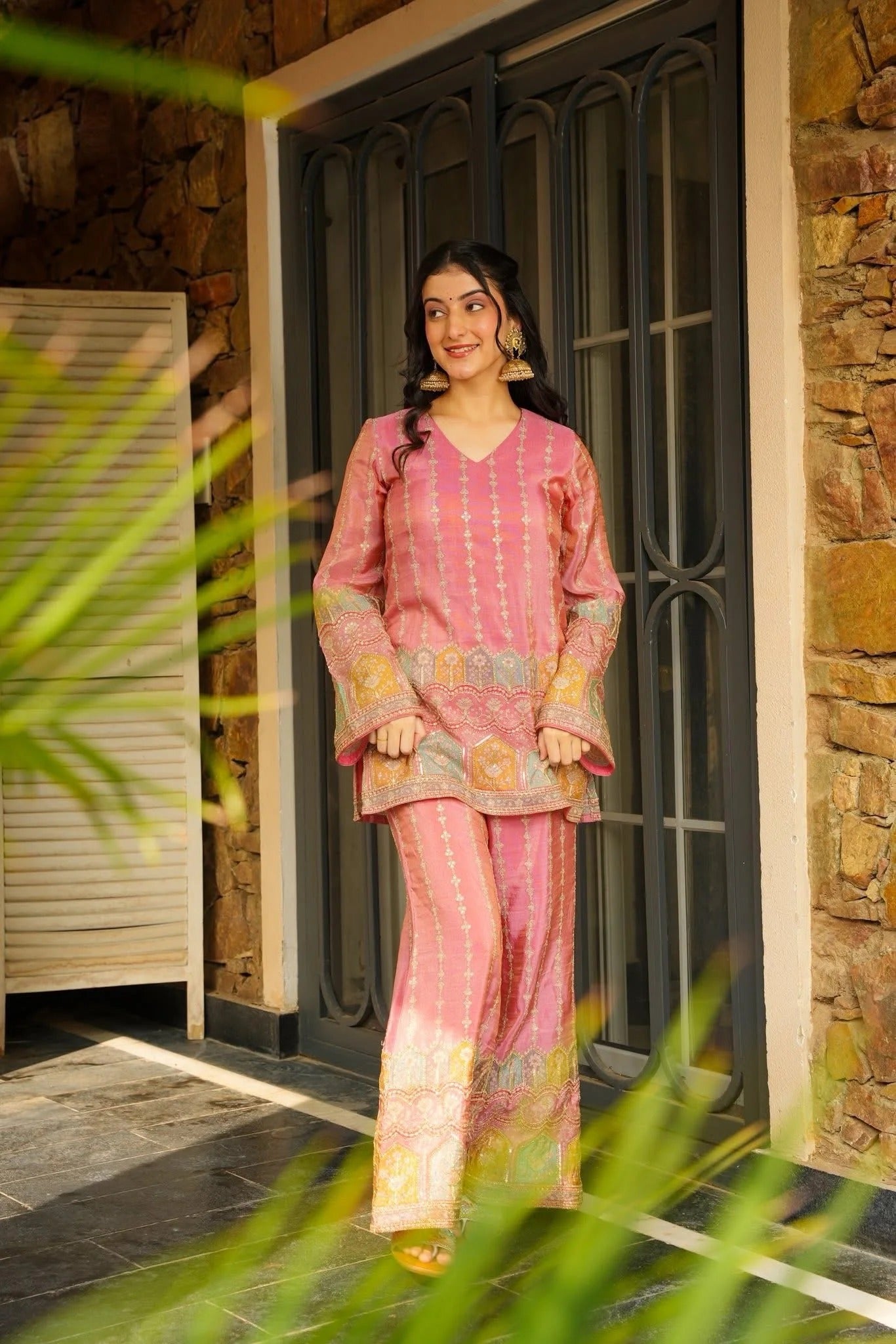 Pastel Parwana Kurta Set