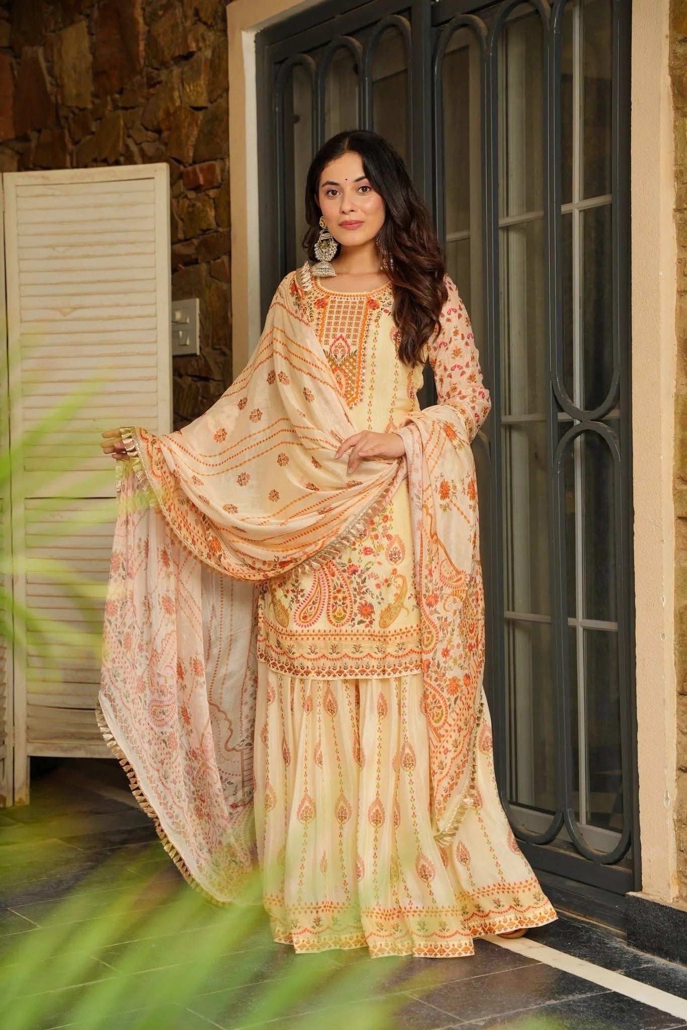 Kavira Chinon Sharara Set