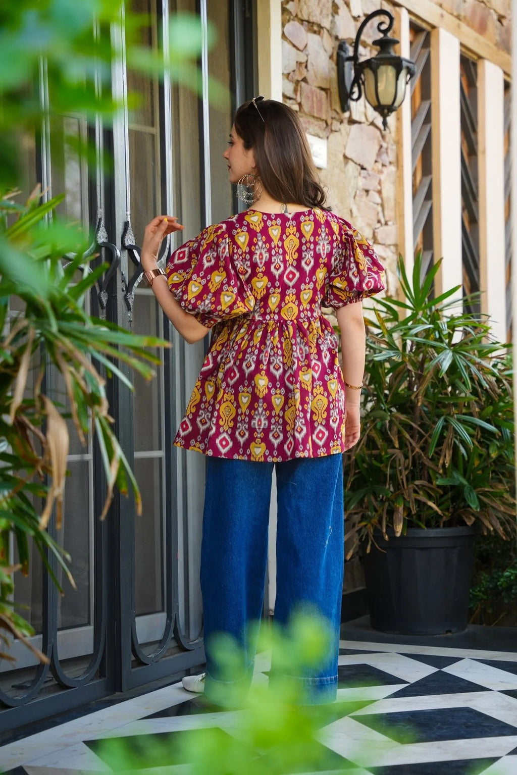 Rust Solace Cotton Top