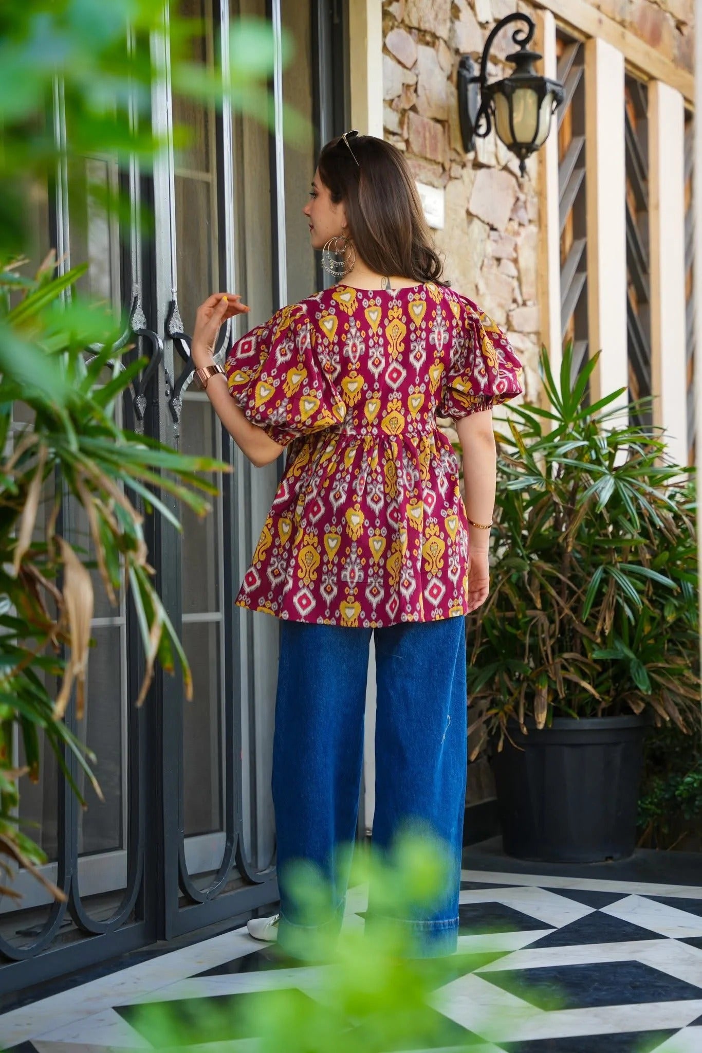 Rust Solace Cotton Top