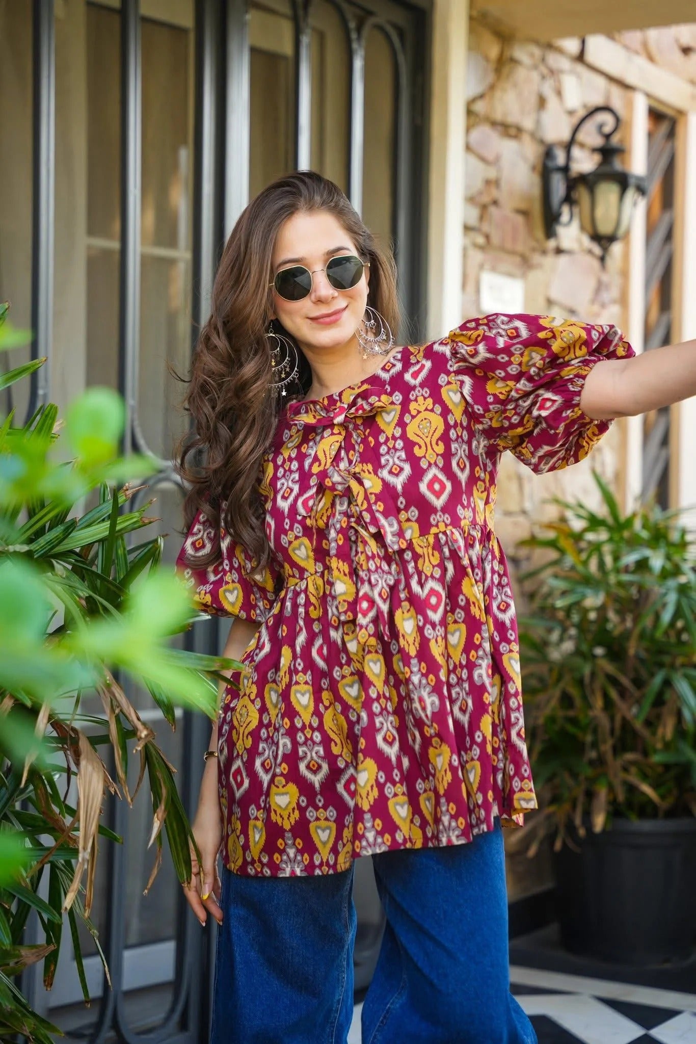 Rust Solace Cotton Top