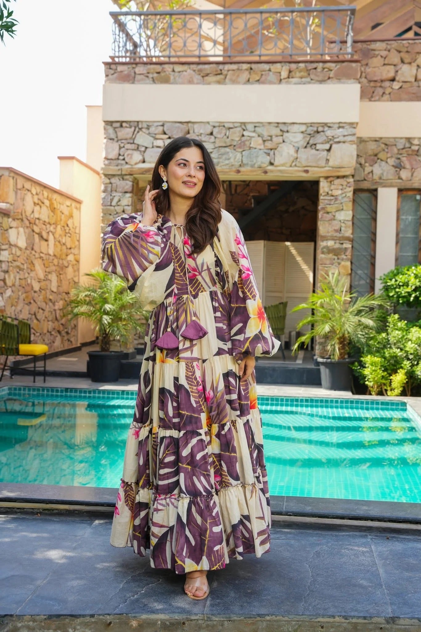 Palm Paradise Maxi Dress