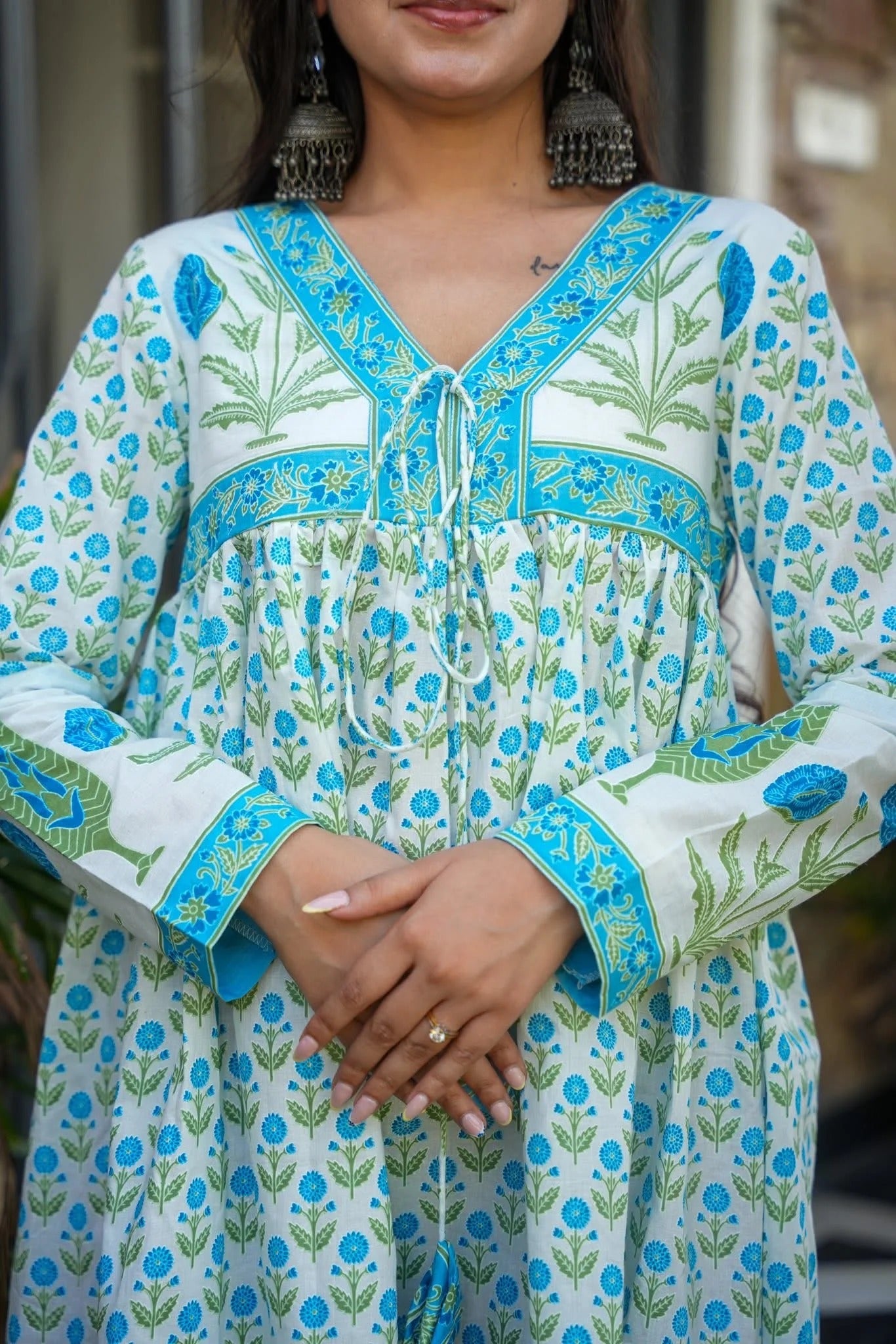 Amber Haze Cotton Top