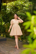 Butter Beige Cotton Dress
