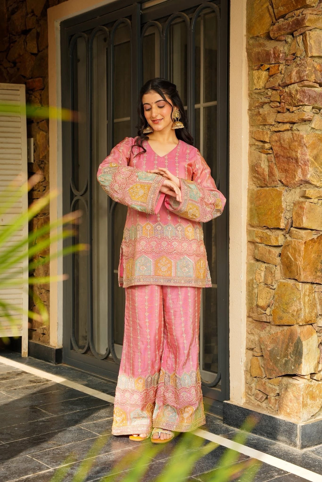 Pastel Parwana Kurta Set