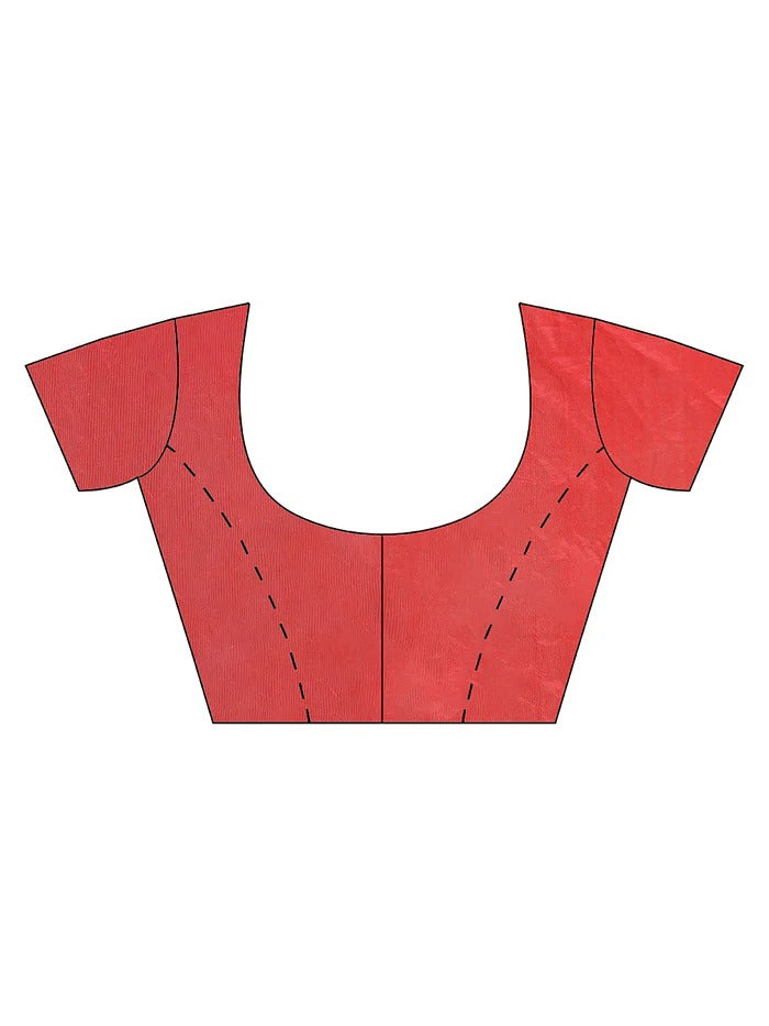 Bandhani Printed Zari Saree