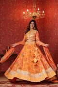 Sunshade Pure Organza Lehenga Set