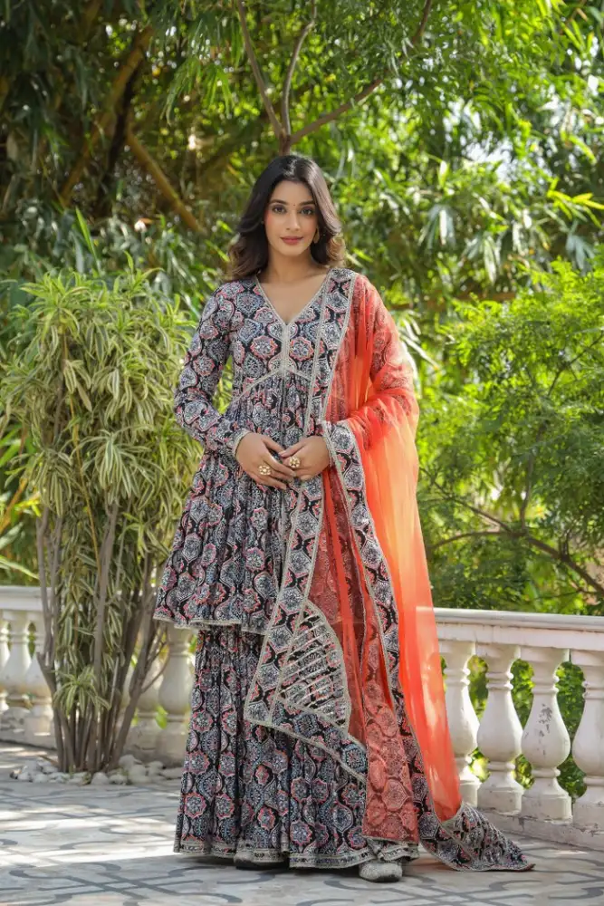Outrageous Cotton Sharara Set
