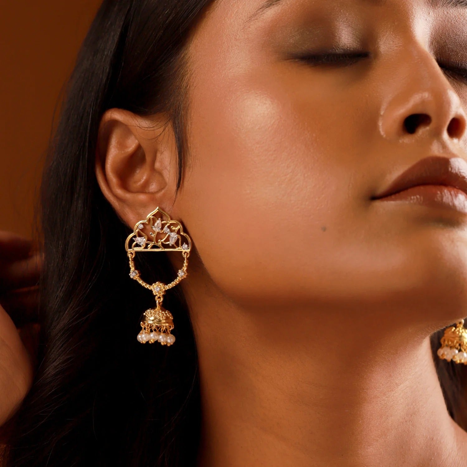 Shahi Dwar Naira Dangler Earrings