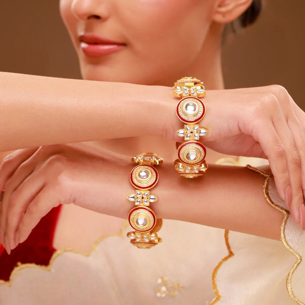 Queens of Rajasthan Rutara Openable Bangles