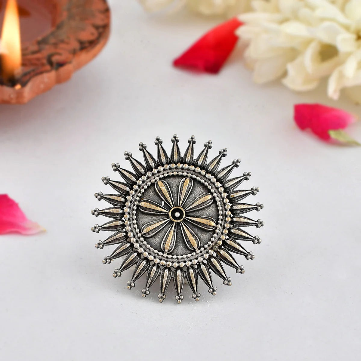 Nrityotsava Ishana Statement Ring