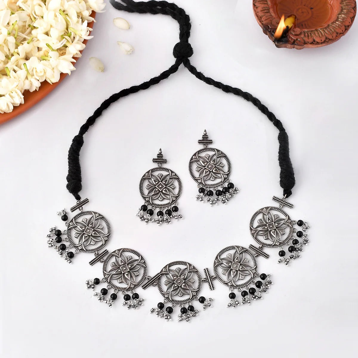 Nrityotsava Gauri Choker Necklace Set