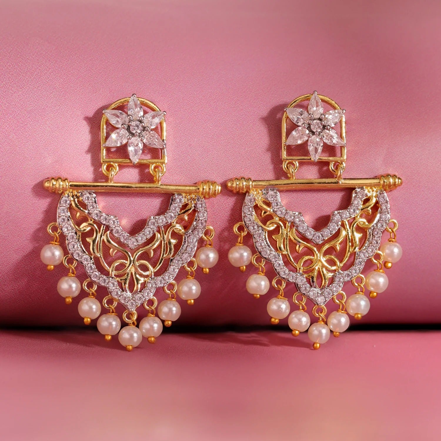 Shahi Dwar Rajkumari Dangler Earrings