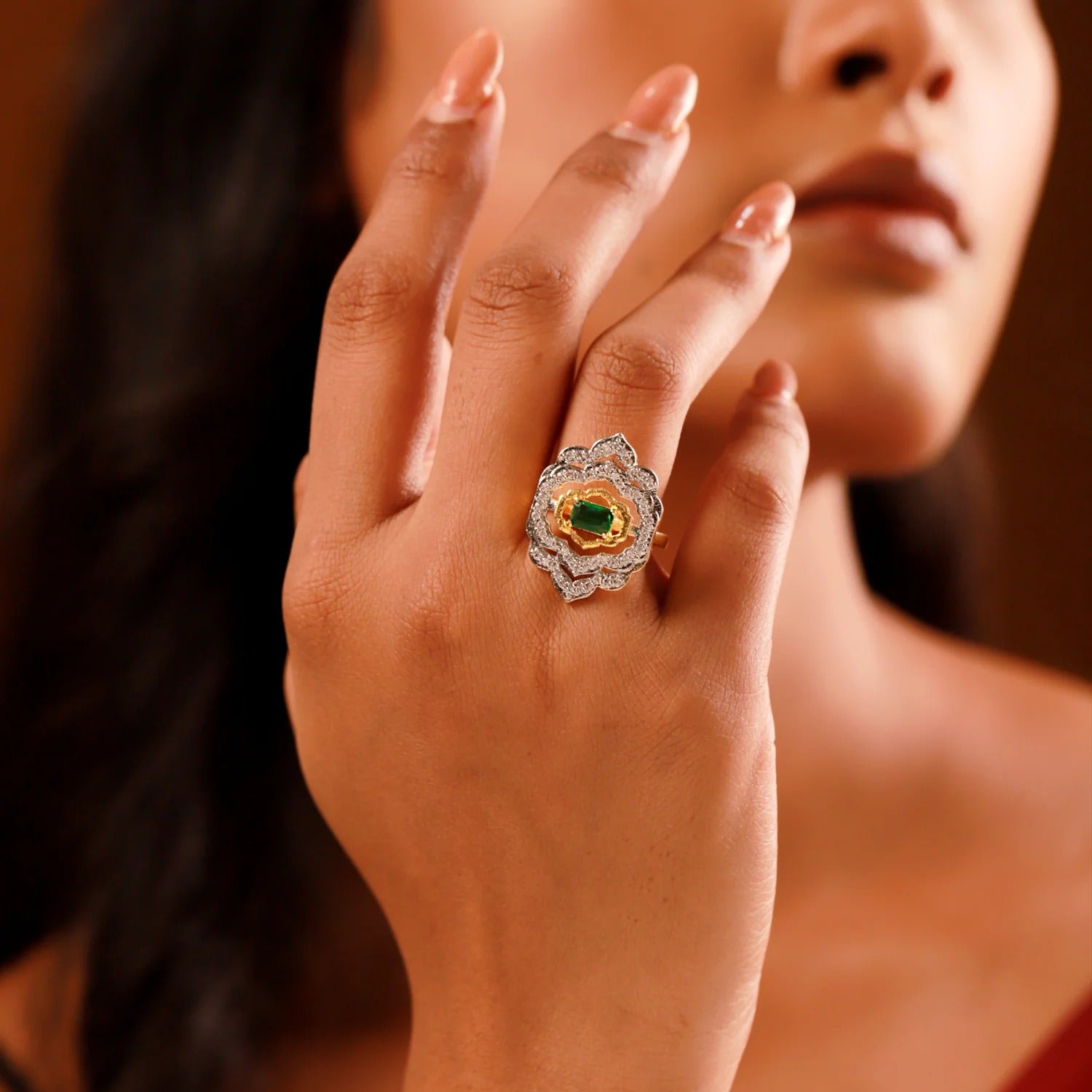 Shahi Dwar Ragini Gemstone Ring