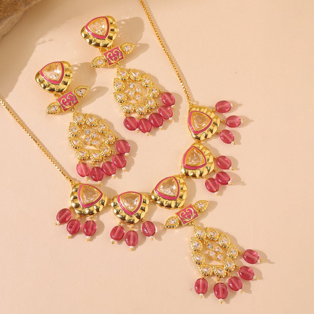 Queens of Rajasthan Rutani Collar Necklace Set