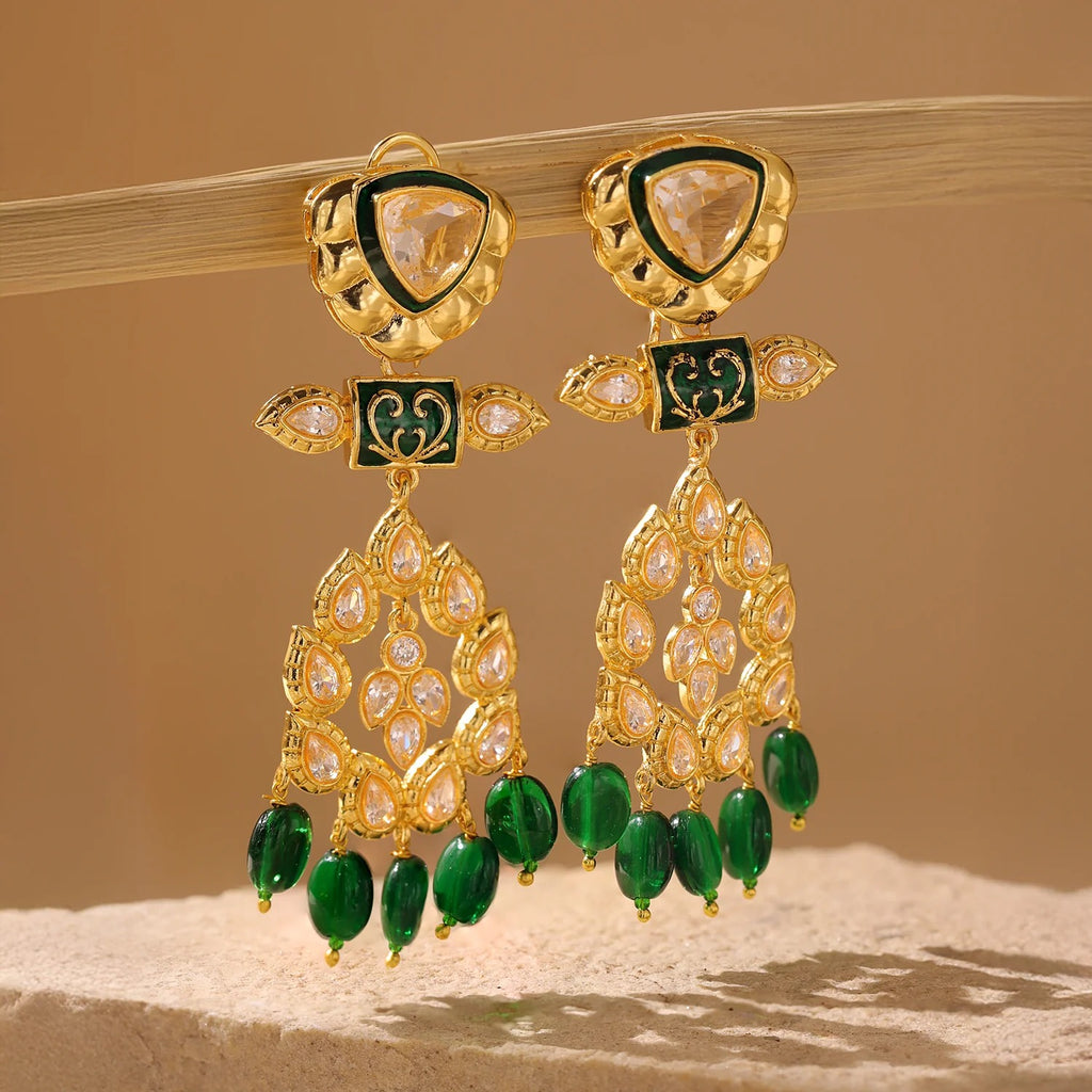Queens of Rajasthan Rutani Dangle Earrings