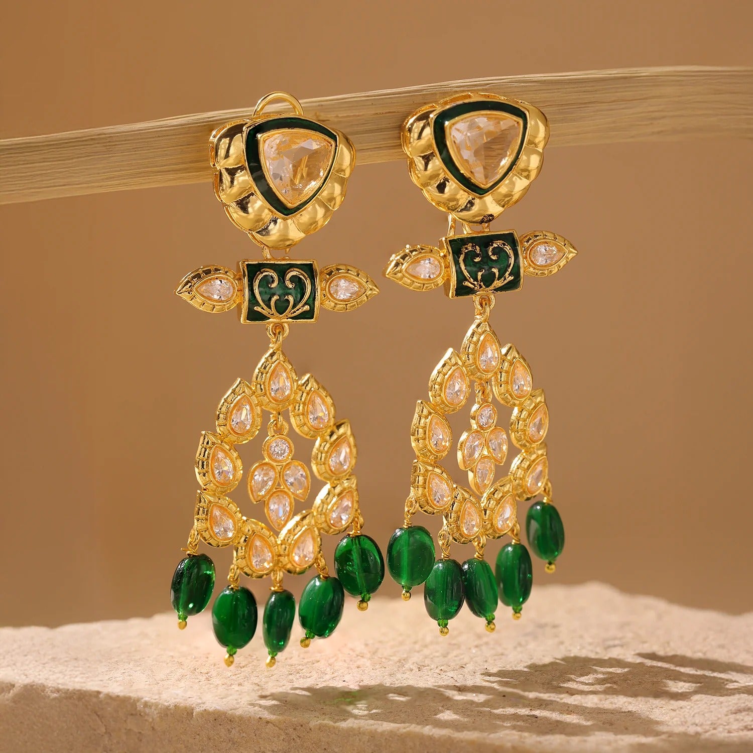 Queens of Rajasthan Rutani Dangle Earrings