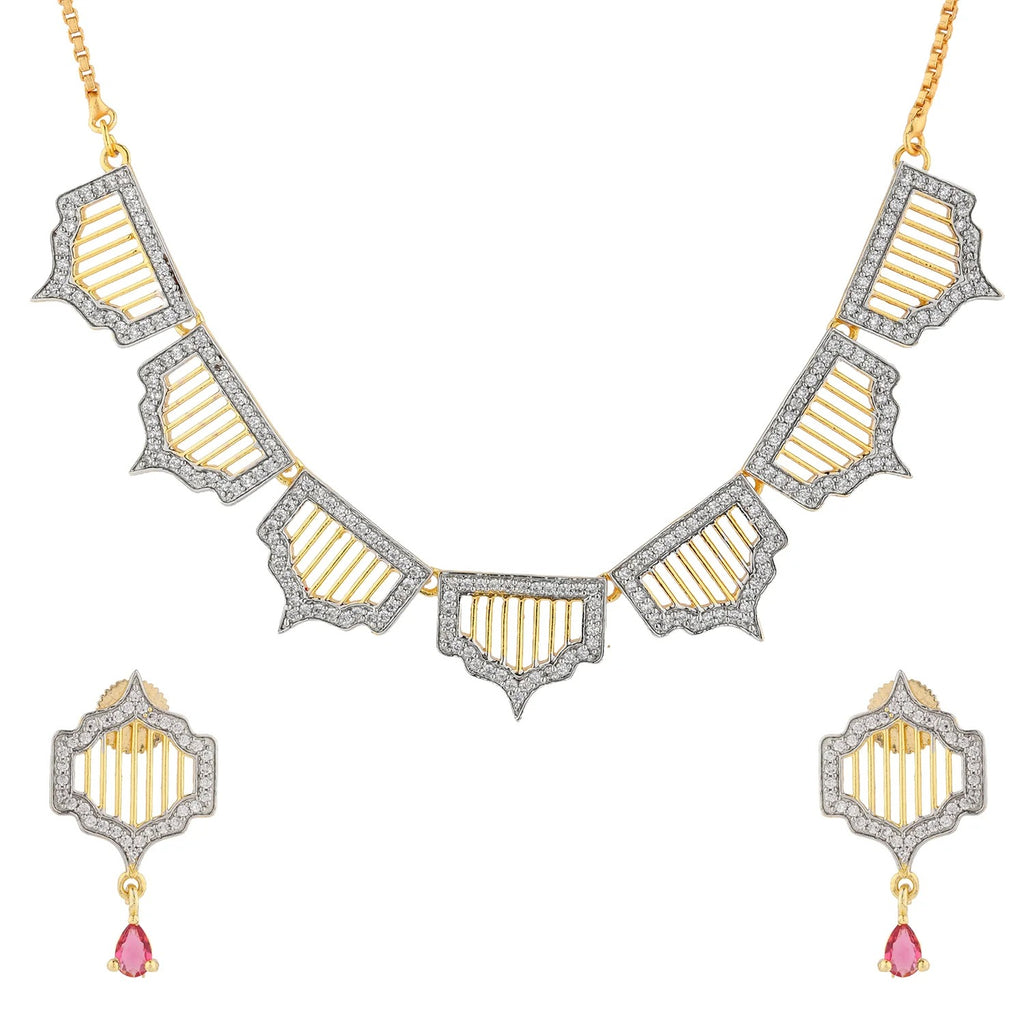 Shahi Dwar Gulbahar Necklace Set