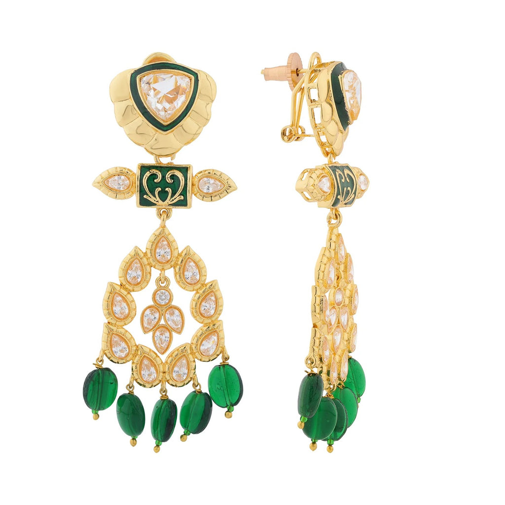 Queens of Rajasthan Rutani Dangle Earrings