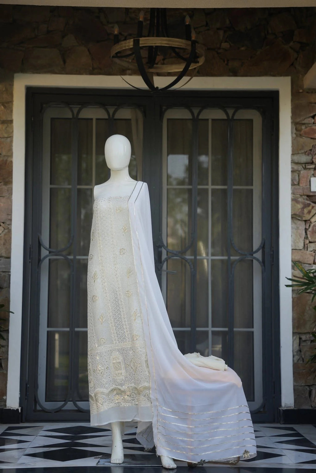 Sharvari Unstitched Suit Set