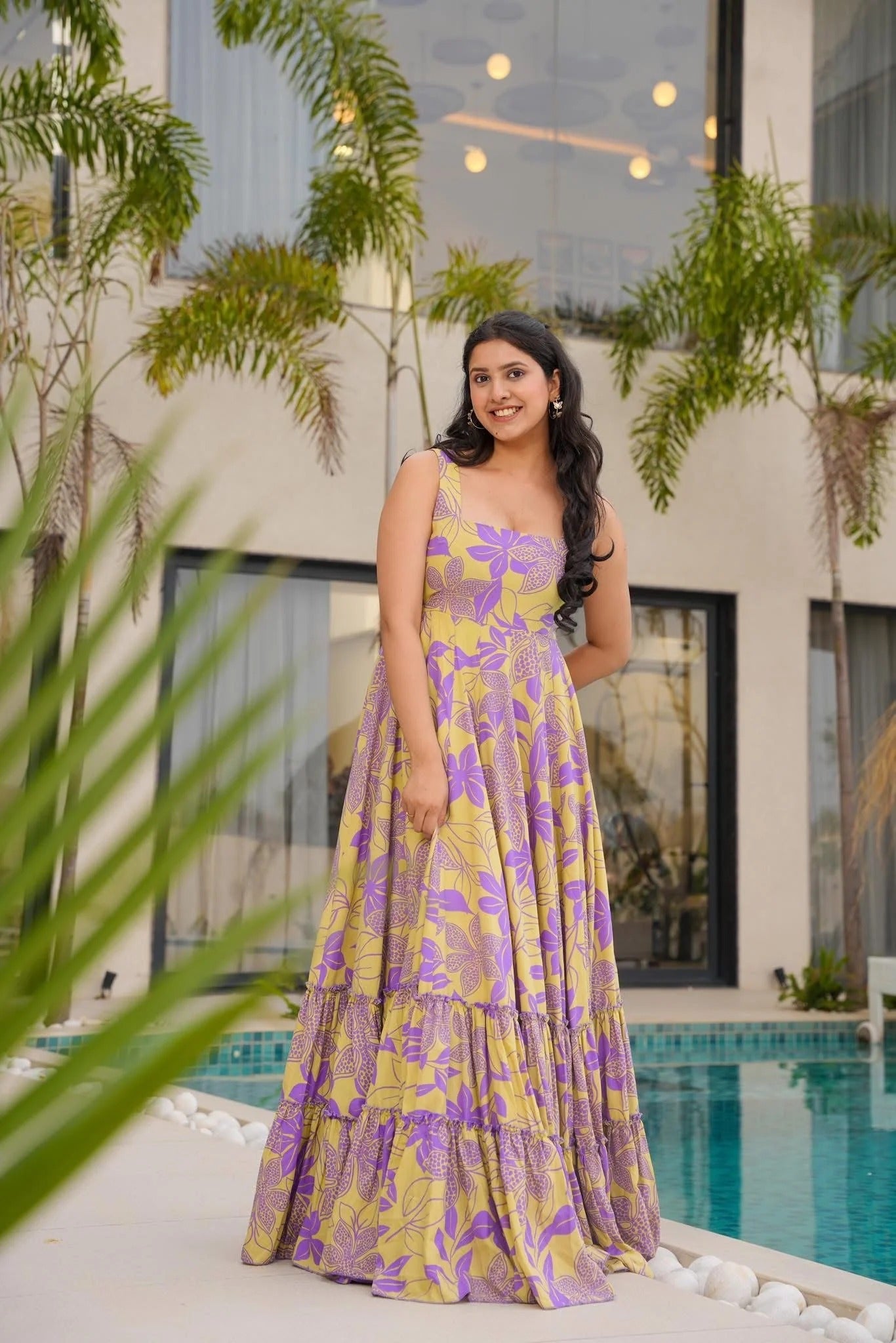 Sunkissed Lavender Maxi Dress