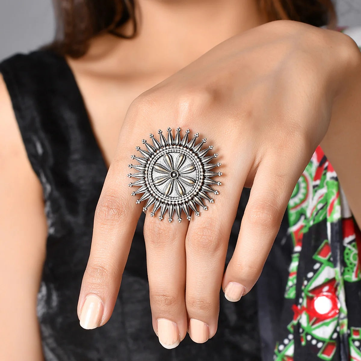 Nrityotsava Ishana Statement Ring