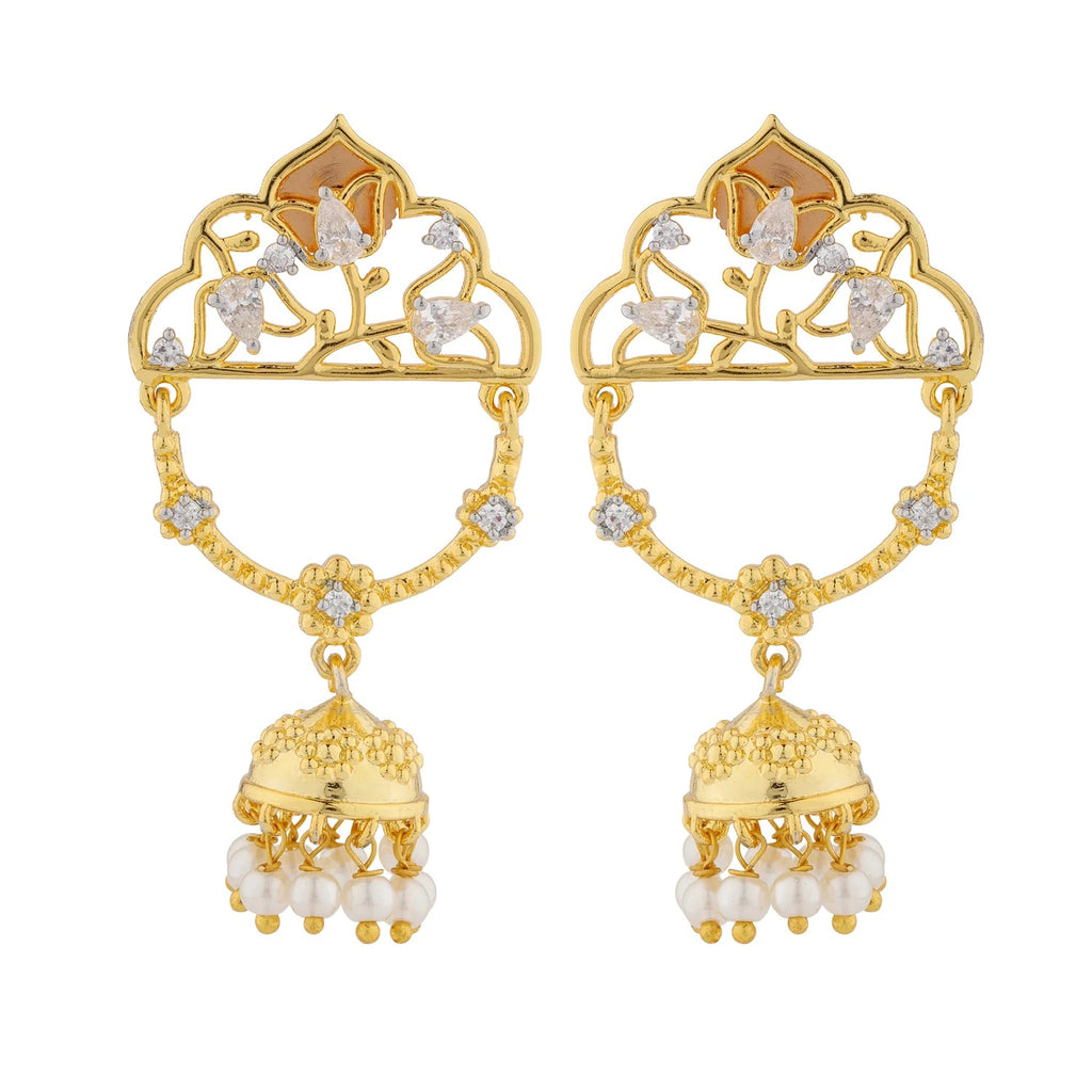 Shahi Dwar Naira Dangler Earrings
