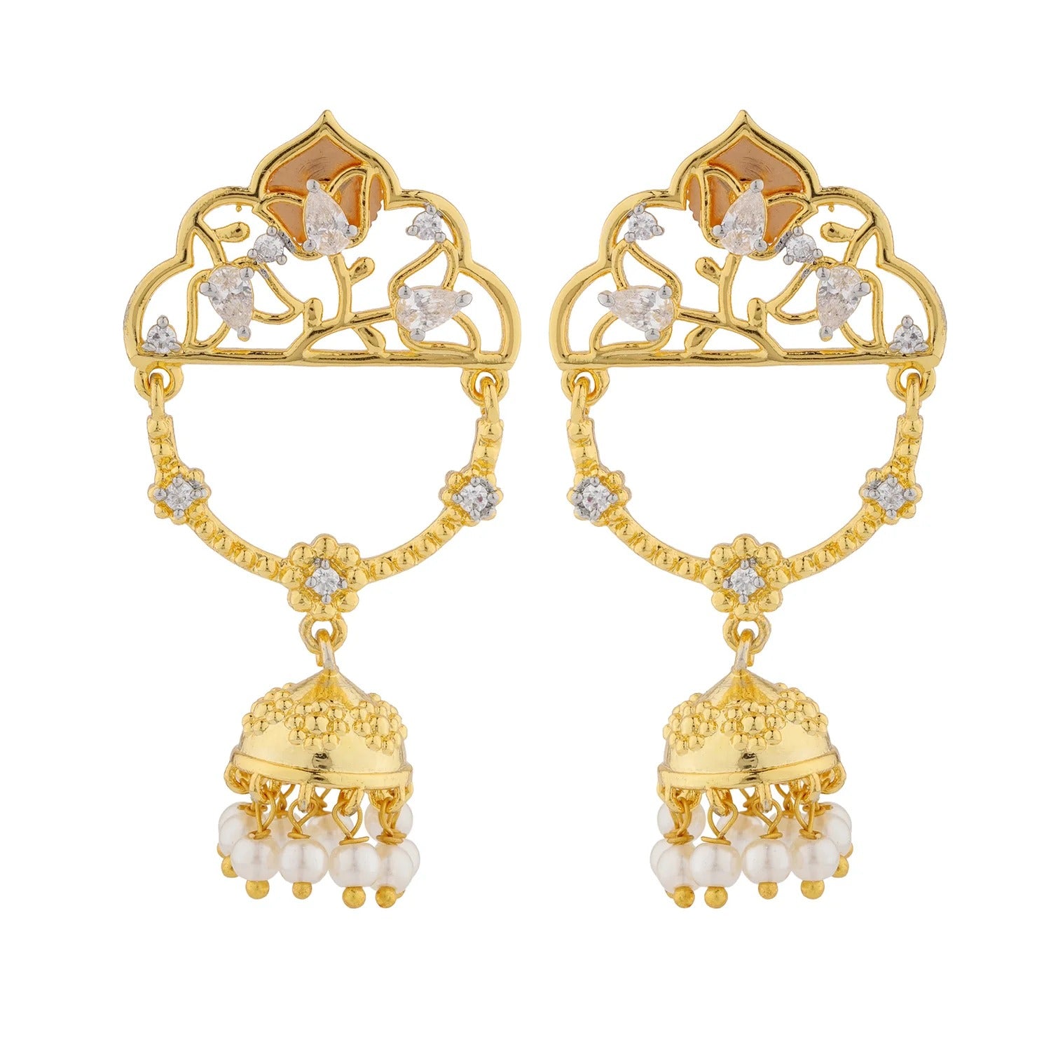 Shahi Dwar Naira Dangler Earrings