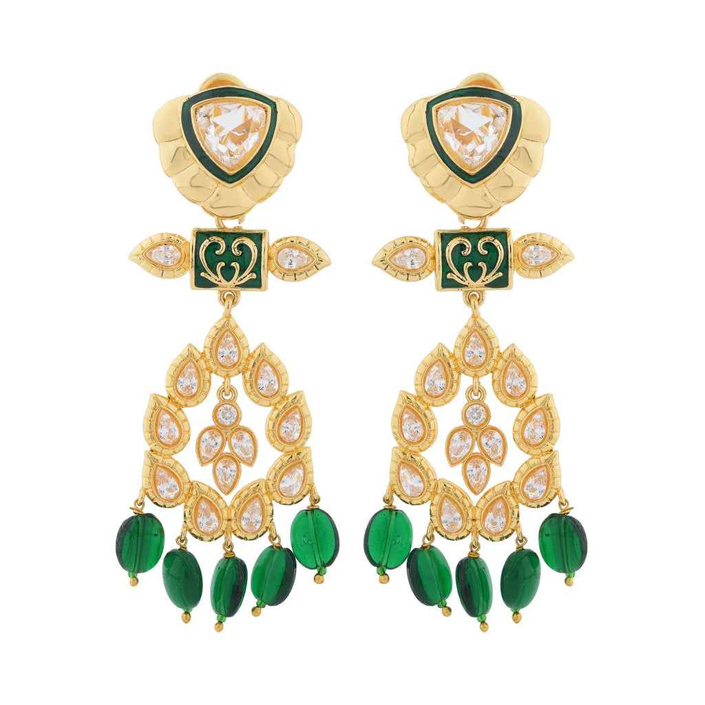 Queens of Rajasthan Rutani Dangle Earrings