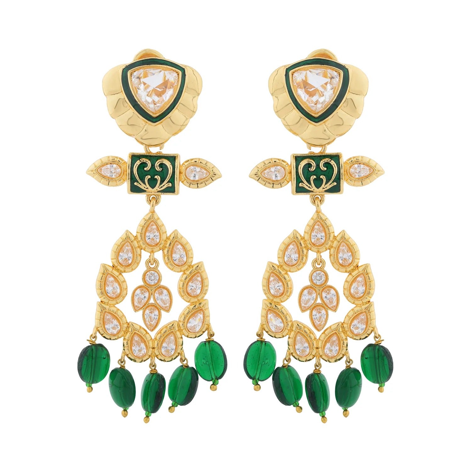 Queens of Rajasthan Rutani Dangle Earrings