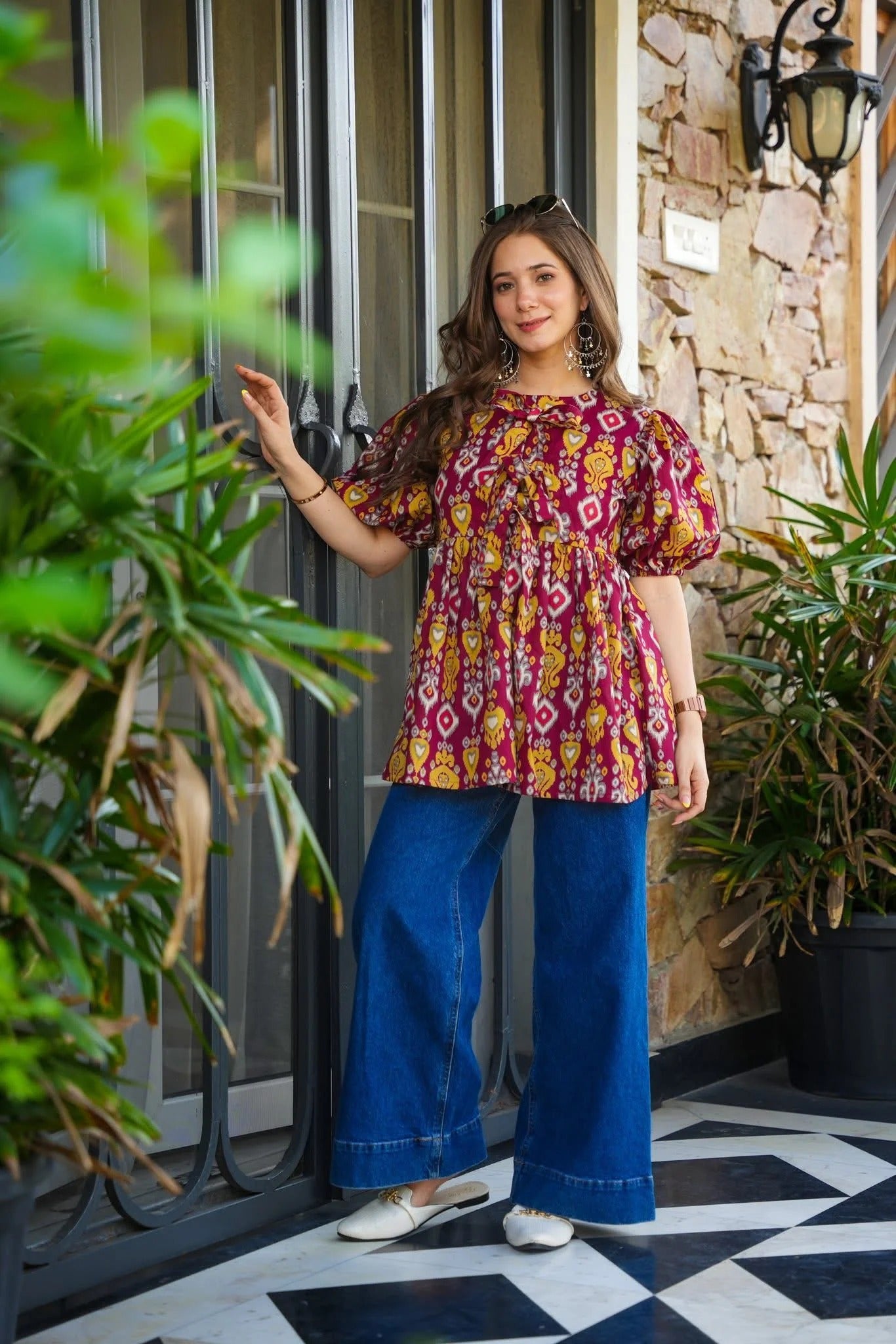 Rust Solace Cotton Top