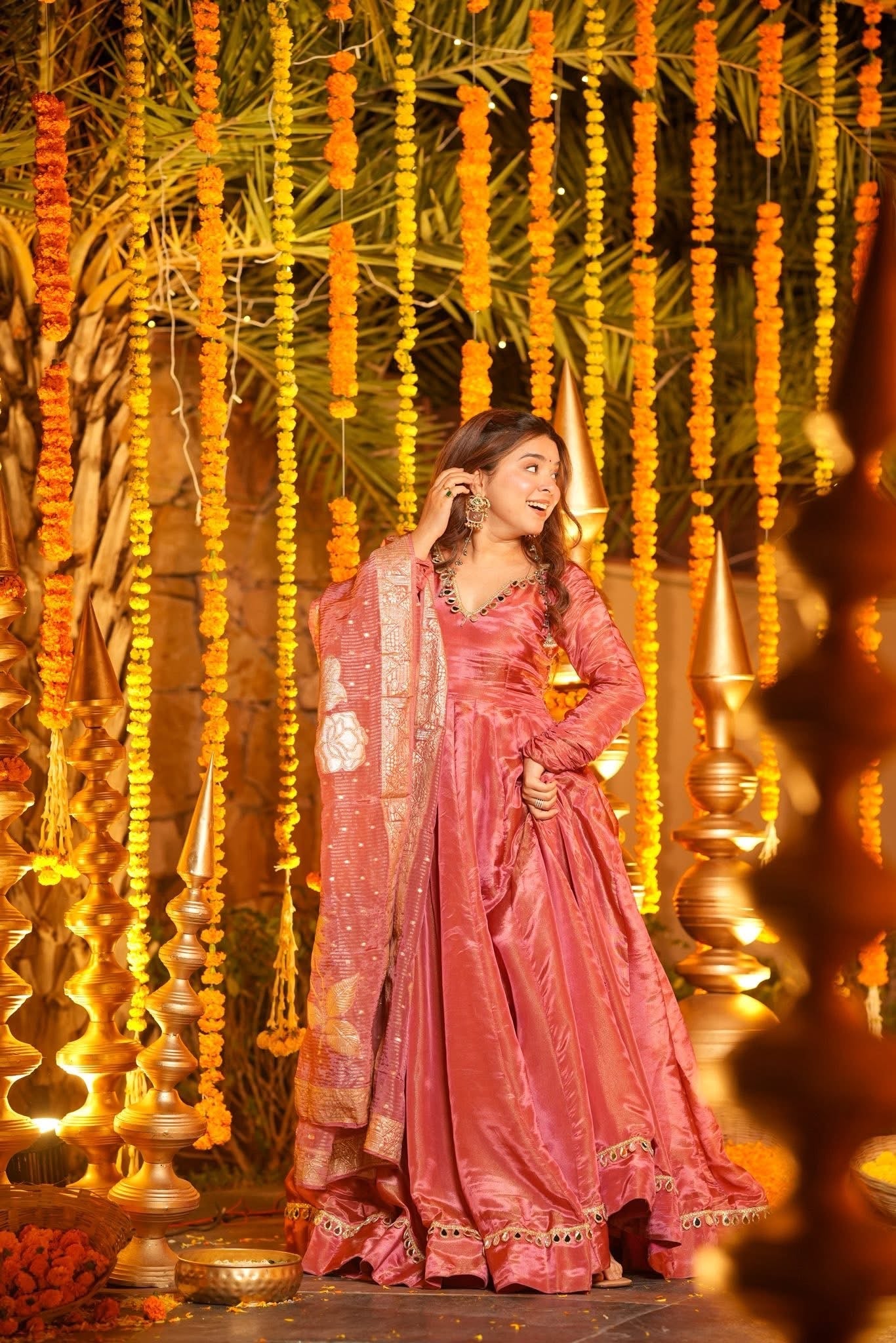 Mrianalika Heavy Embroidered Suit Set